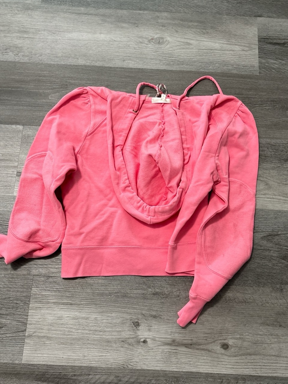 Love shack fancy cropped hoodie size medium